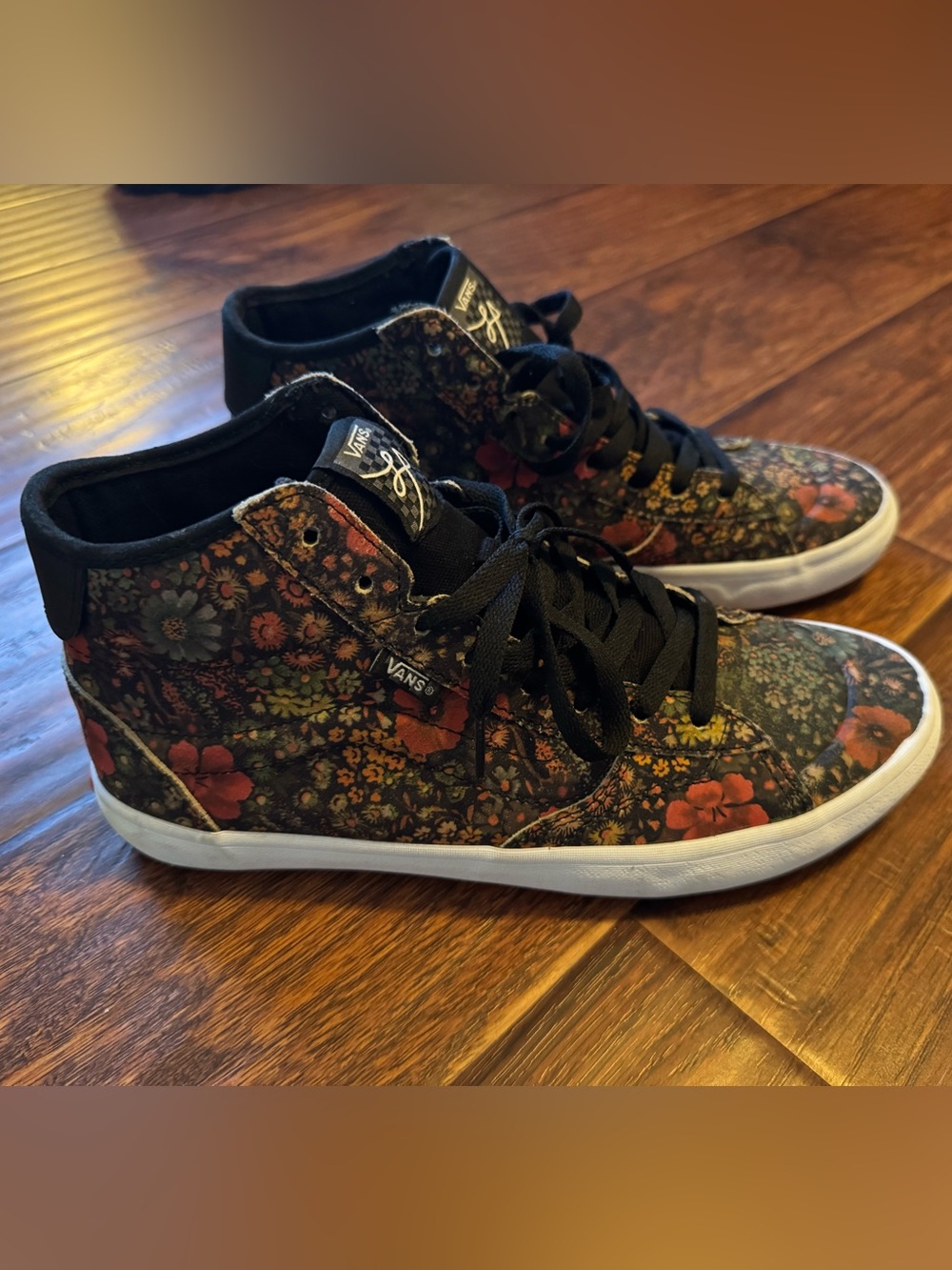 Vans The Lizzie Women's High-Top Floral Sneaker Skate Shoe